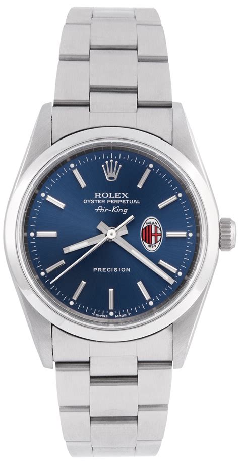 rolex ac milan|rolex air king history.